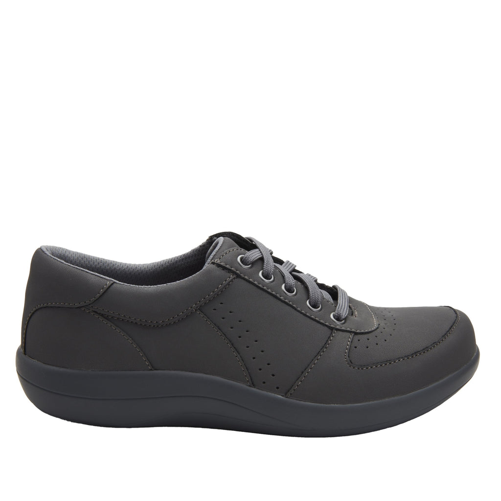Daphne Grey Softie Shoe | Alegria Shoes