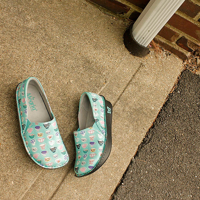 alegria Debra Teacup Aqua Shoe