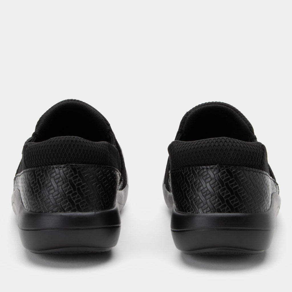 Duette Black Woven Shoe | Alegria Shoes