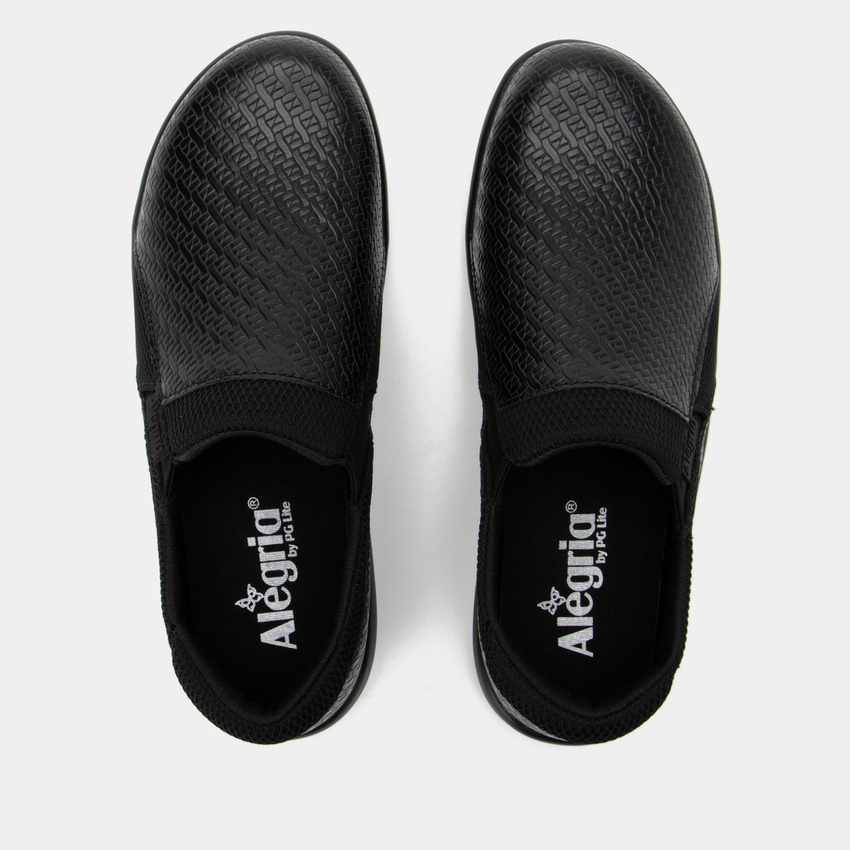 Duette Black Woven Shoe | Alegria Shoes
