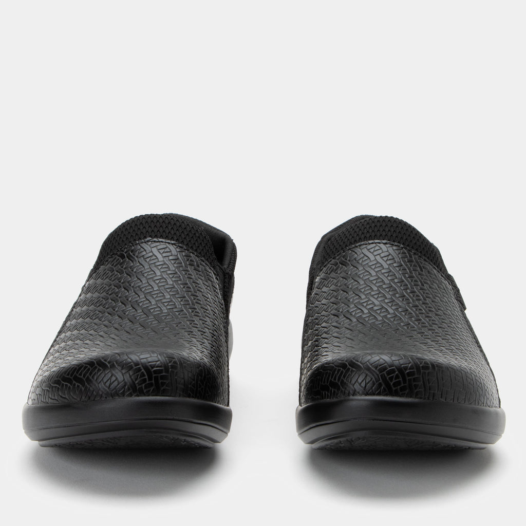 Duette Black Woven Shoe | Alegria Shoes