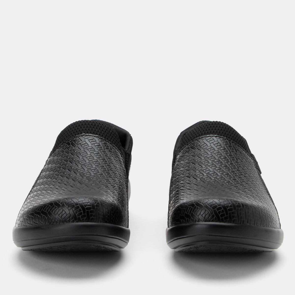 Duette Black Woven Shoe | Alegria Shoes