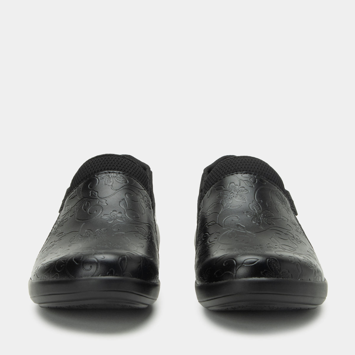 Duette Embloom Black Shoe | Alegria Shoes