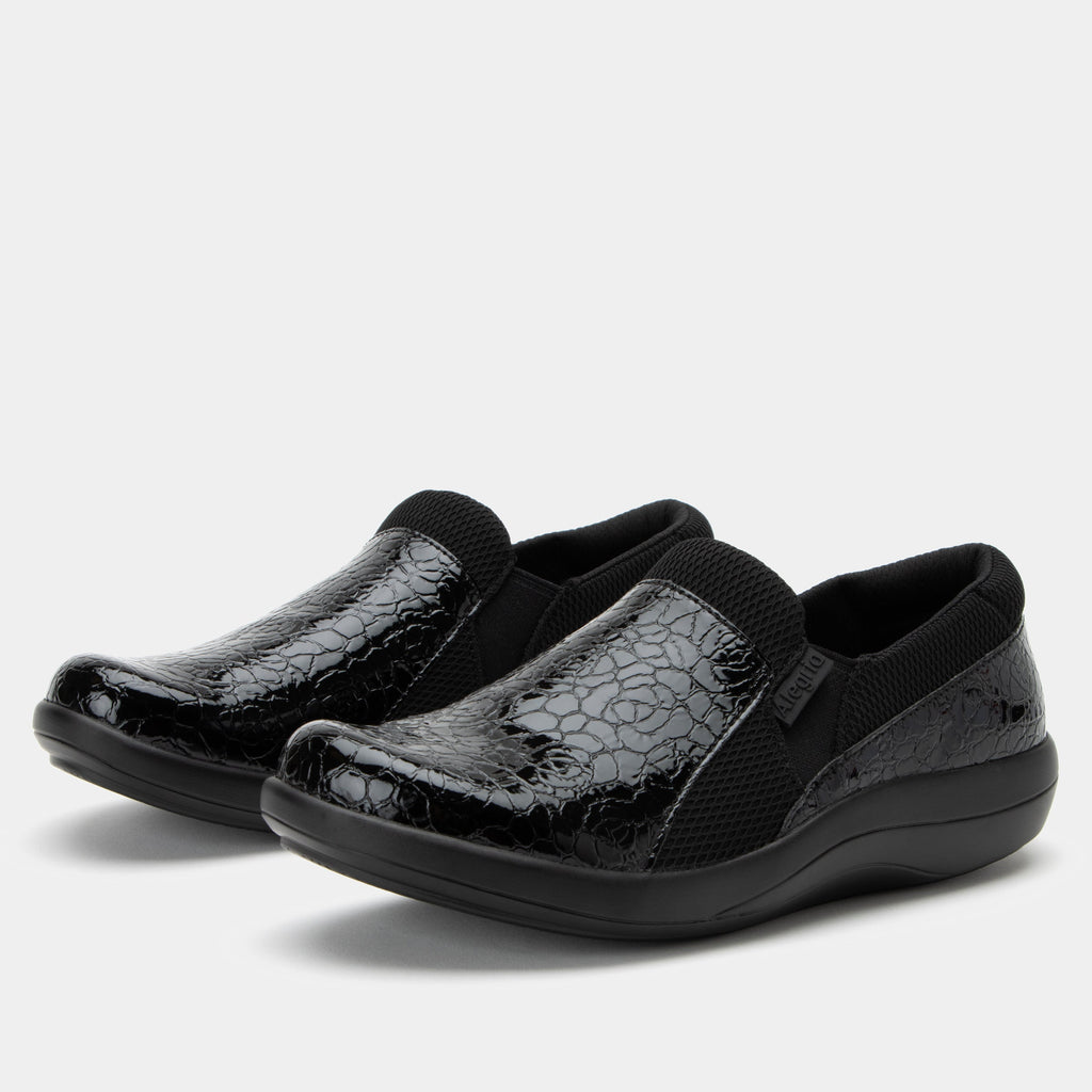 Duette Flourish Black Shoe | Alegria Shoes