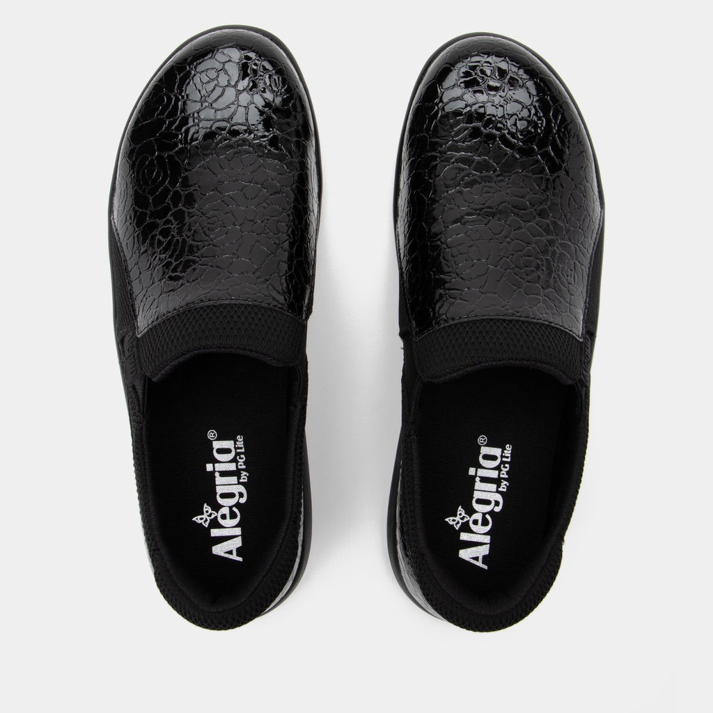Duette Flourish Black Shoe | Alegria Shoes