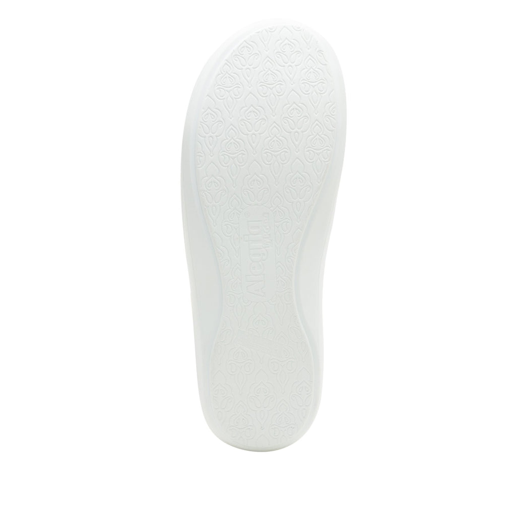 Duette Flourish White sport rocker professional shoe with dual density polyurethane outsole. DUE-956_S5 (2298577387574)