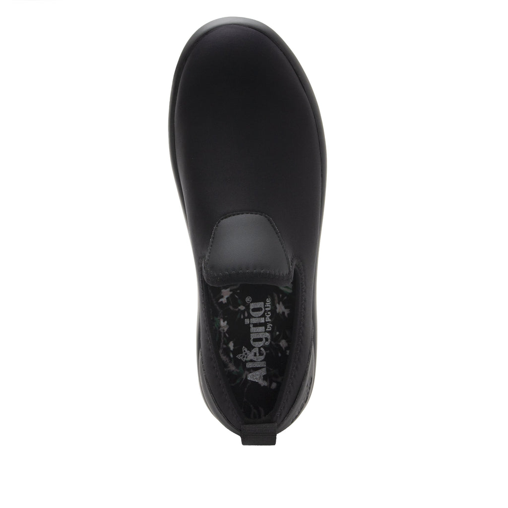 Eden Black Dream Fit™ upper slip on style shoe with non-flexing rocker outsole - EDE-101_S4