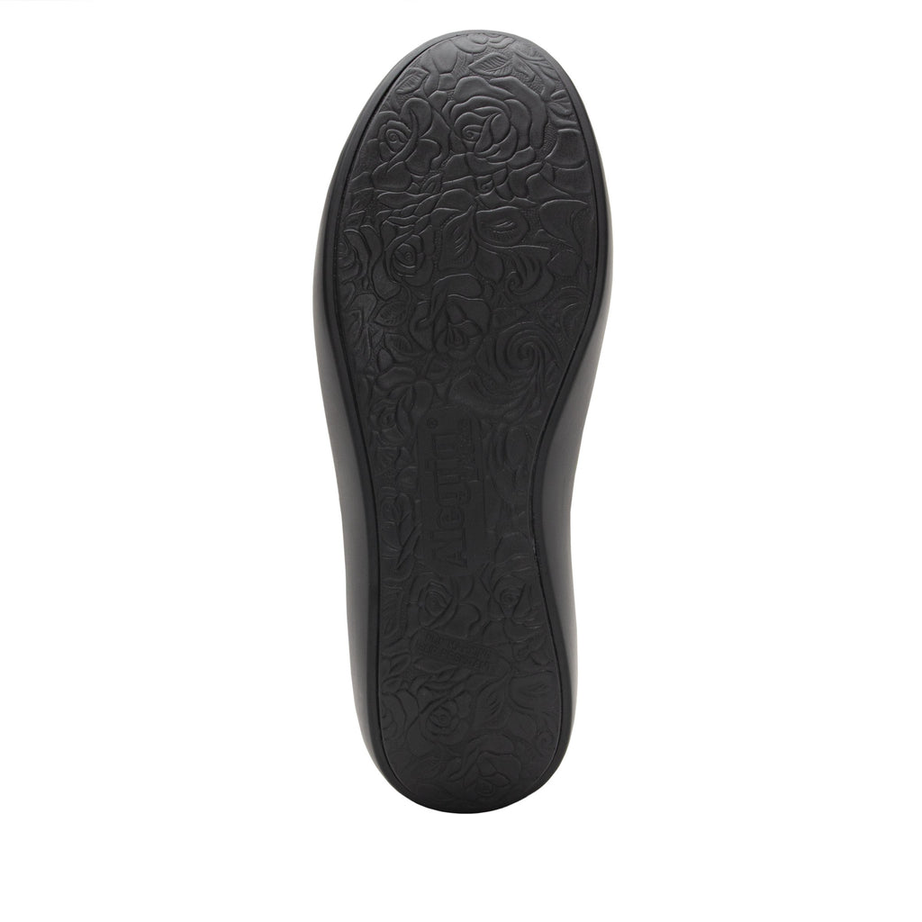 Eden Black Dream Fit™ upper slip on style shoe with non-flexing rocker outsole - EDE-101_S5