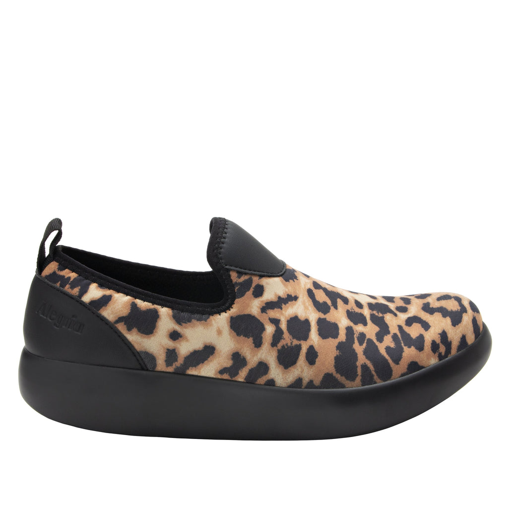 Eden Leopard Dream Fit™ upper slip on style shoe with non-flexing rocker outsole - EDE-402_S2