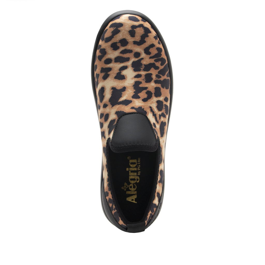 Eden Leopard Dream Fit™ upper slip on style shoe with non-flexing rocker outsole - EDE-402_S4