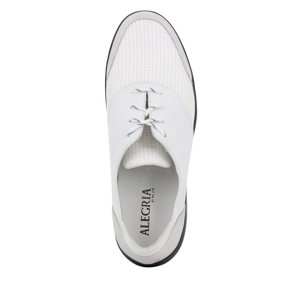 Alegria Men's Flexer White Shoe (517080973366)