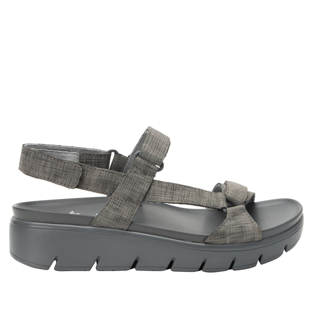 Henna Steel Sandal | Alegria Shoes