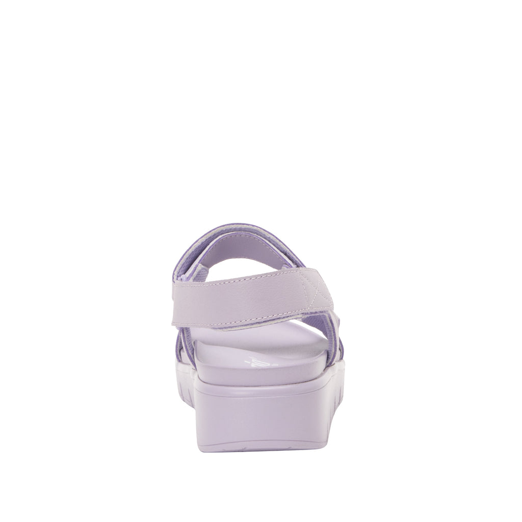 Henlee Lilac strappy sandal on a heritage outsole- HLE-7437_S4