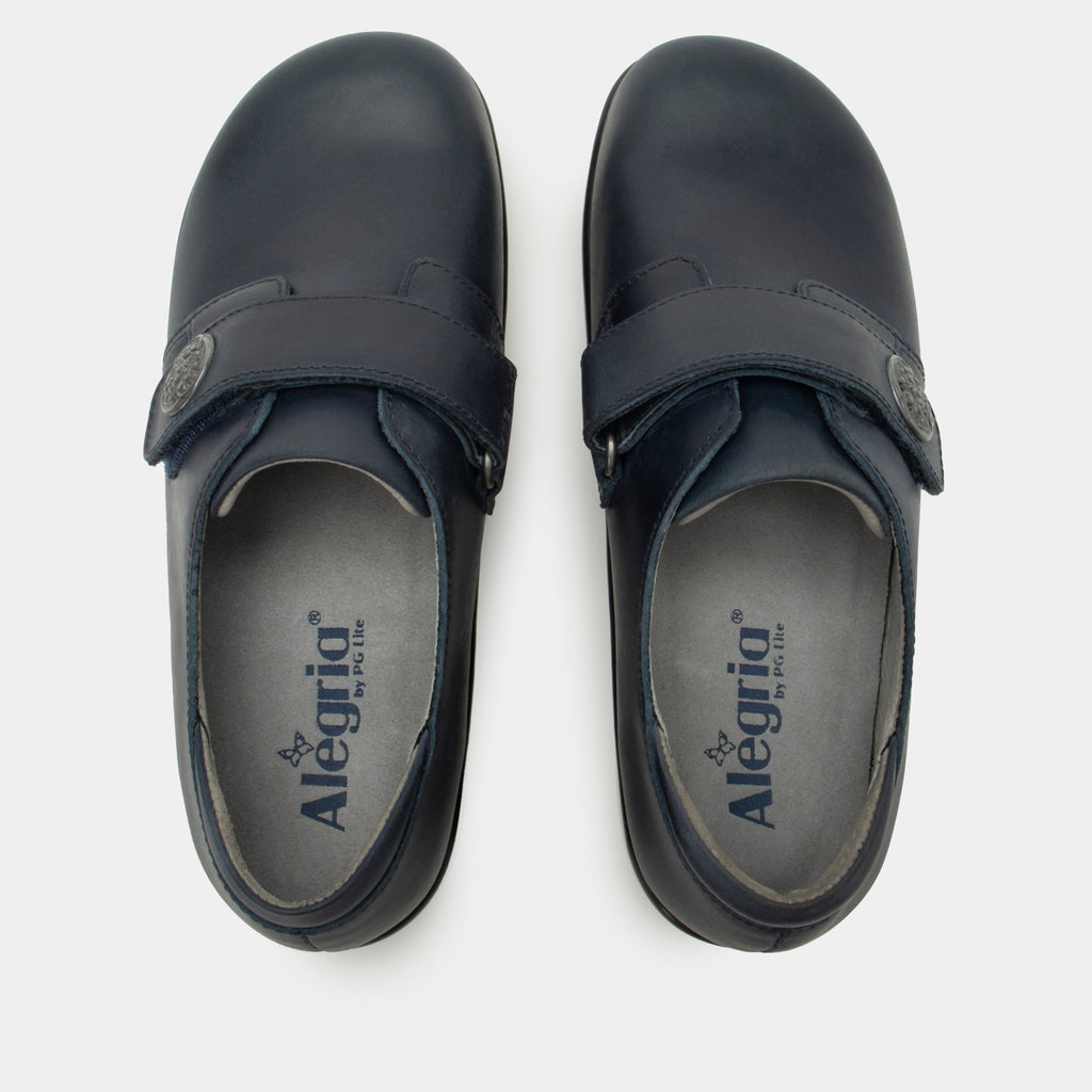 Joleen Oiled Navy Professional Shoe | Alegria Shoes