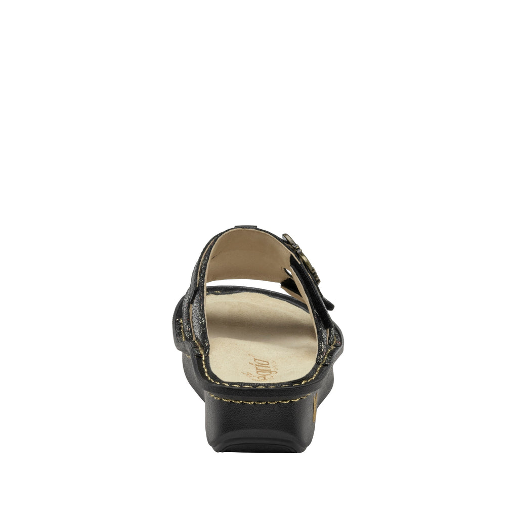 Kasha Posh two-strap slide sandal on classic rocker outsole- KAS-7516_S4