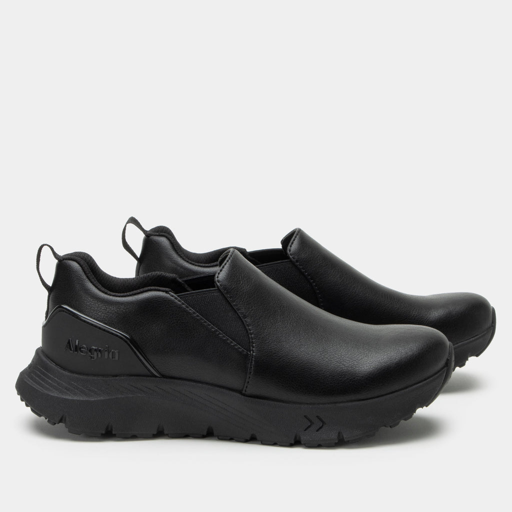 Kavalry Jet Black Shoe | Alegria Shoes