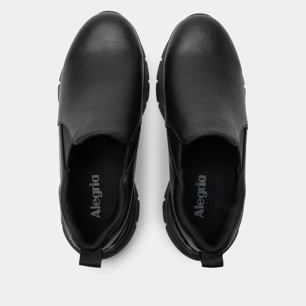 Kavalry Jet Black Shoe | Alegria Shoes