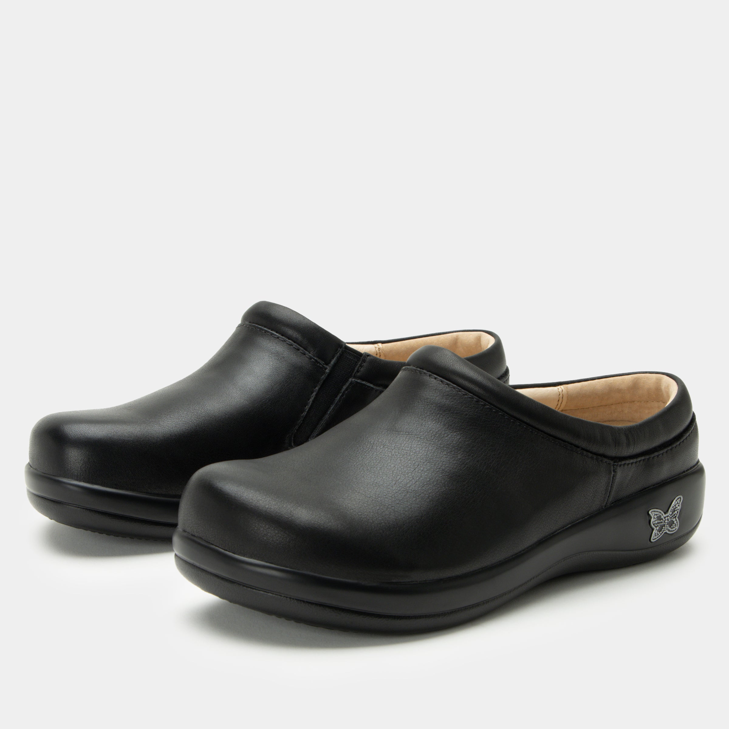 Kayla Black Nappa Professional Shoe - Alegria Shoes