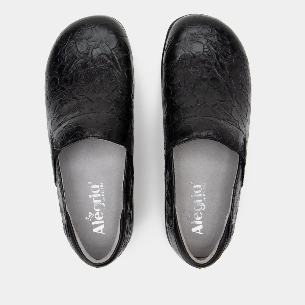 Keli Flutter Black Professional Shoe | Alegria Shoes
