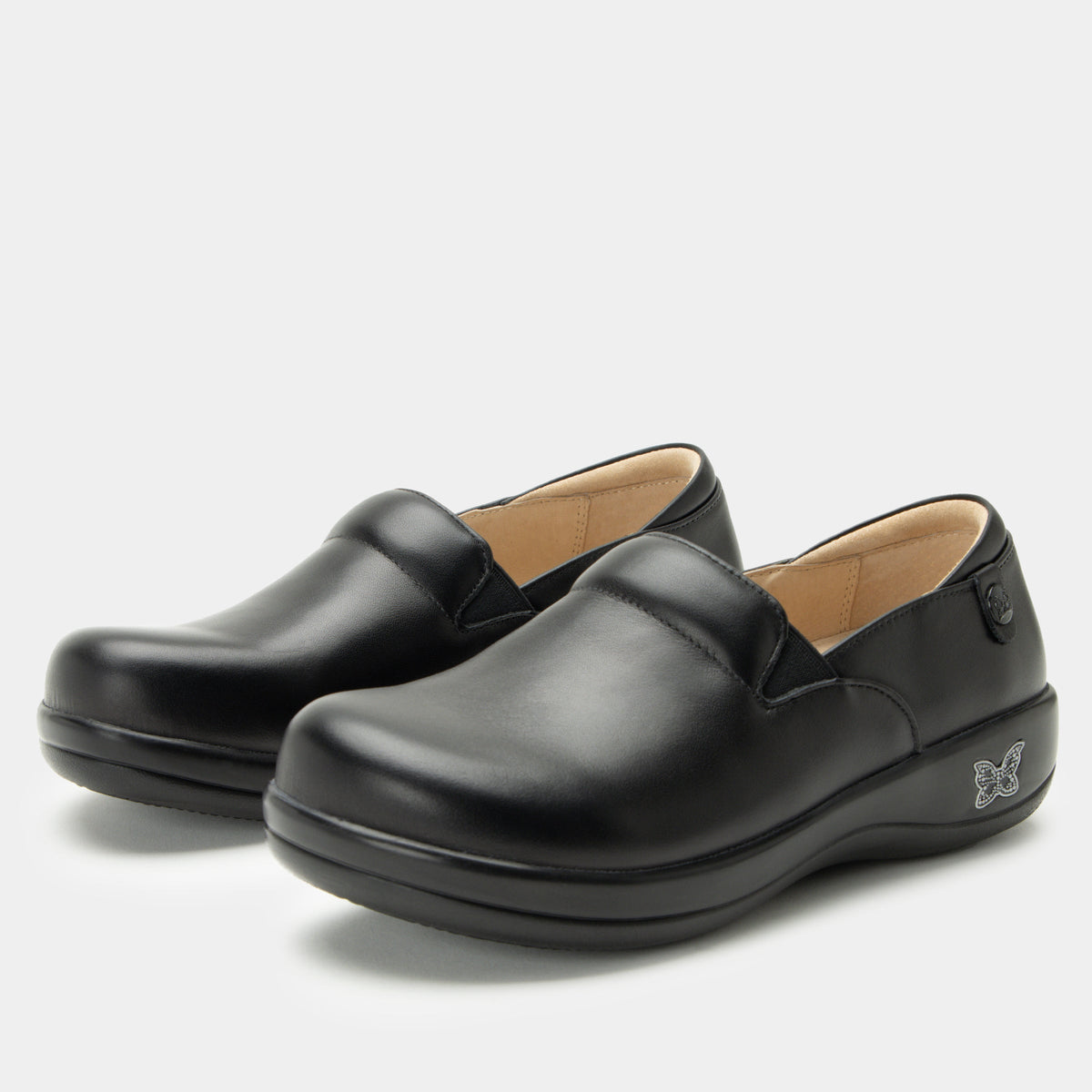 Keli Black Nappa Shoe | Alegria Shoes