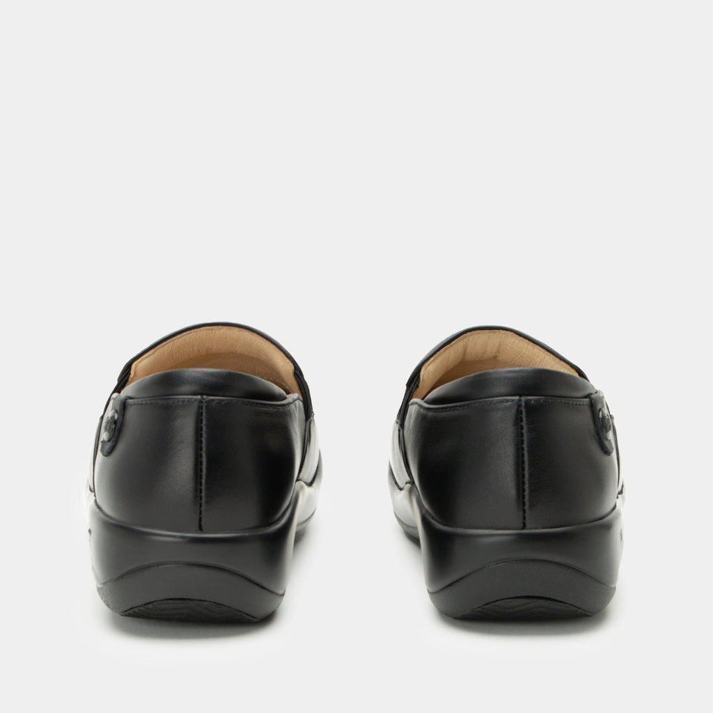 Keli Black Nappa Professional Shoe | Alegria Shoes