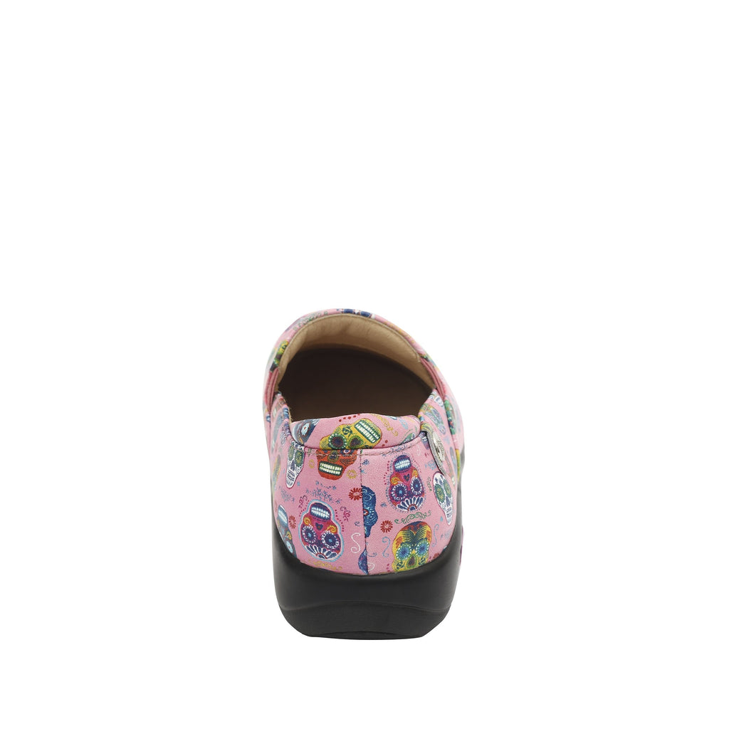 Keli Sugar Skulls Pink Shoe | Alegria Shoes