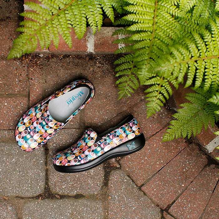 alegria Keli Fresh Baked Black Shoe