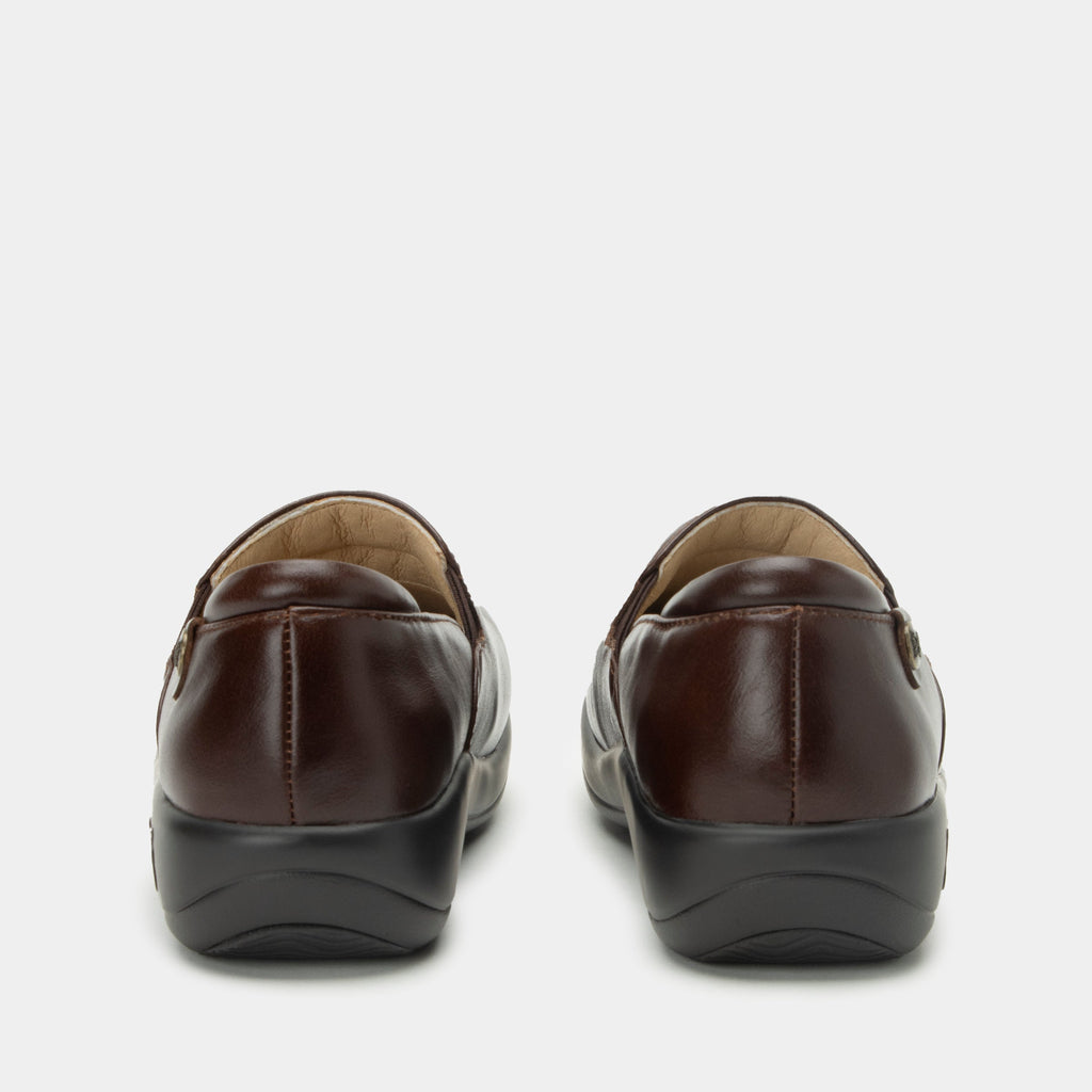Keli Choco Luster Professional Shoe | Alegria Shoes