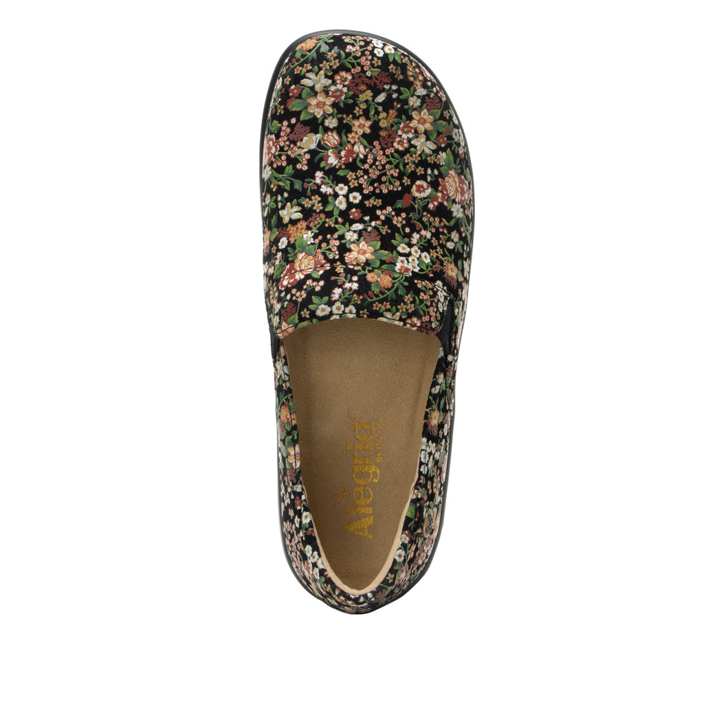 Keli Earthy Bloom professional slip on style shoe on a career casual outsole - KEL-7404_S4