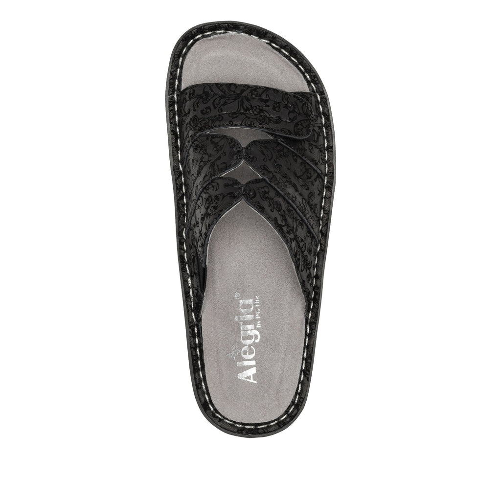Klara Ivalace slide sandal on classic rocker outsole- KLA-7515_S5