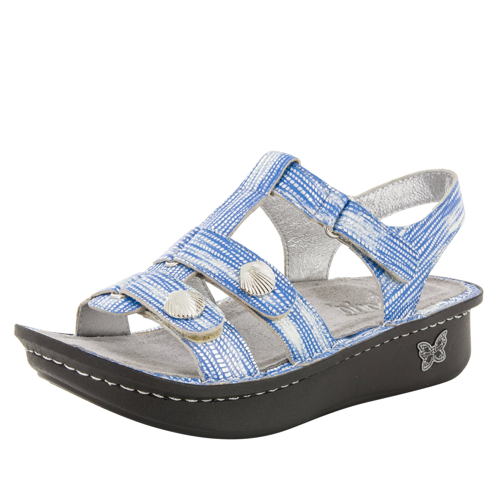 Kleo Wrapture Blues Sandal Alegria Shoes