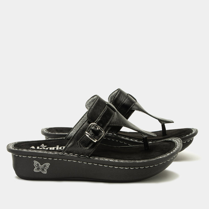 alegria Kennedi Twinkle Black Sandal