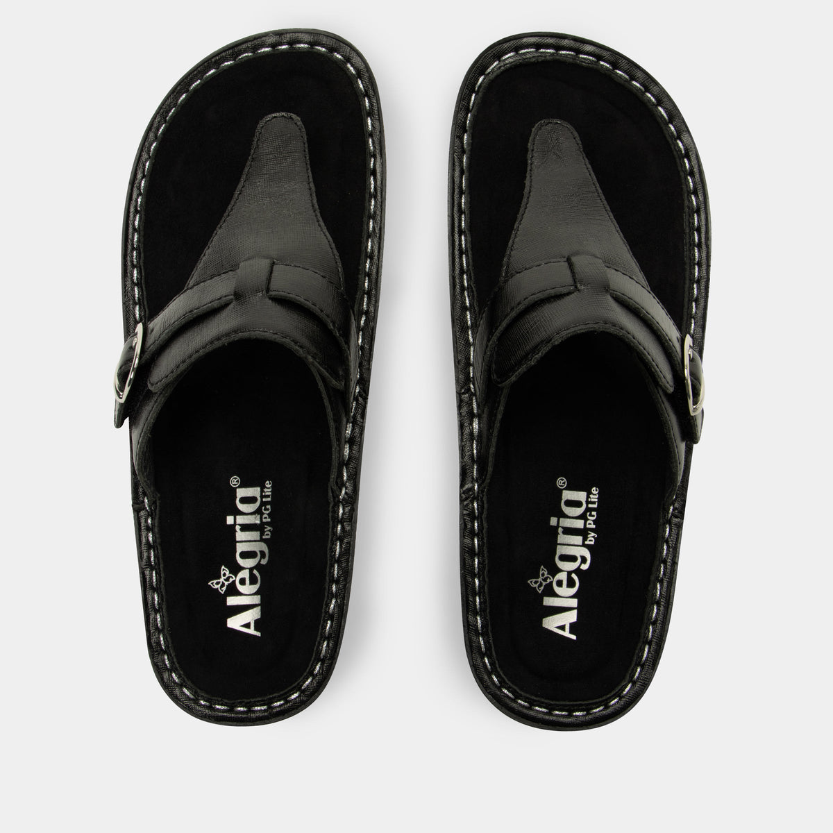 Kennedi Twinkle Black Sandal | Alegria Shoes