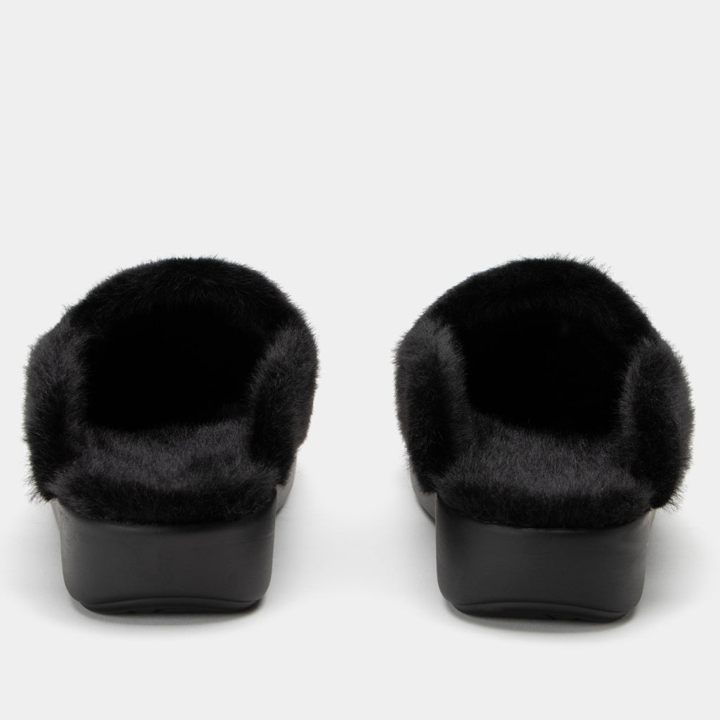 Leisurelee 2 Black Slipper | Alegria Shoes
