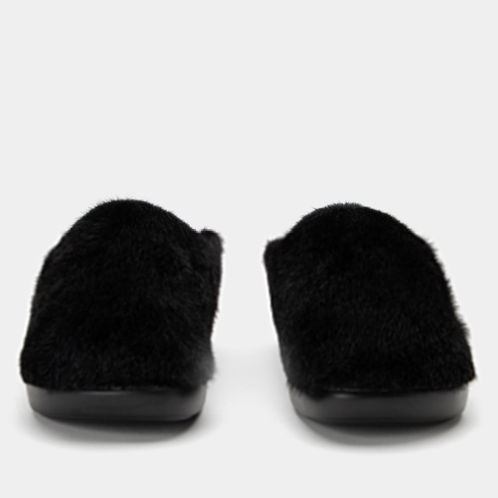 Leisurelee 2 Black Slipper | Alegria Shoes