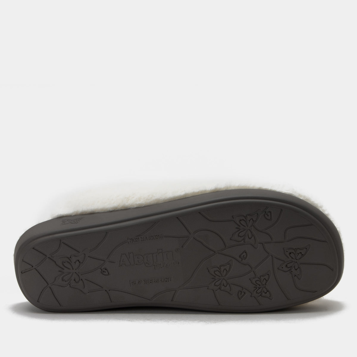 Leisurelee 2 White Slipper | Alegria Shoes