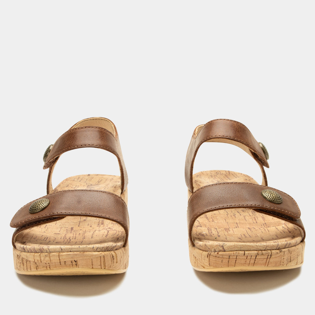 Marta Walnut Sandal | Alegria Shoes