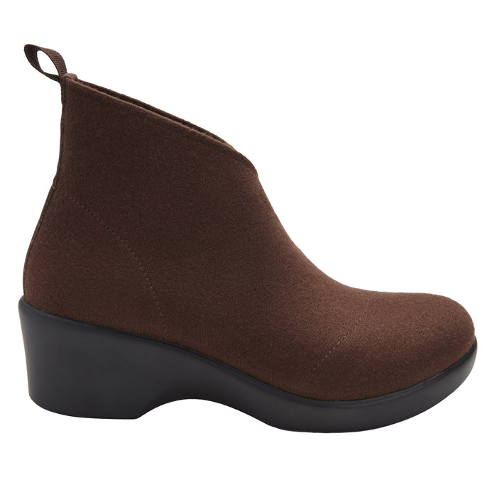 alegria Nadya Mocha Fleece Boot