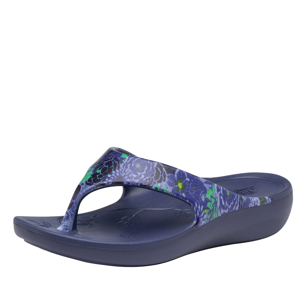 Ode Baby Bloomer EVA flip-flop sandal on recovery rocker outsole - ODE-5798_S1