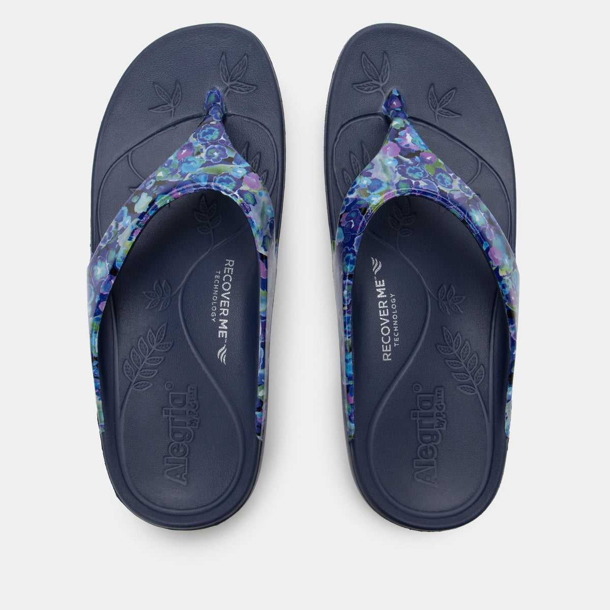 Ode Poppy Pop  Blue Sandal | Alegria Shoes