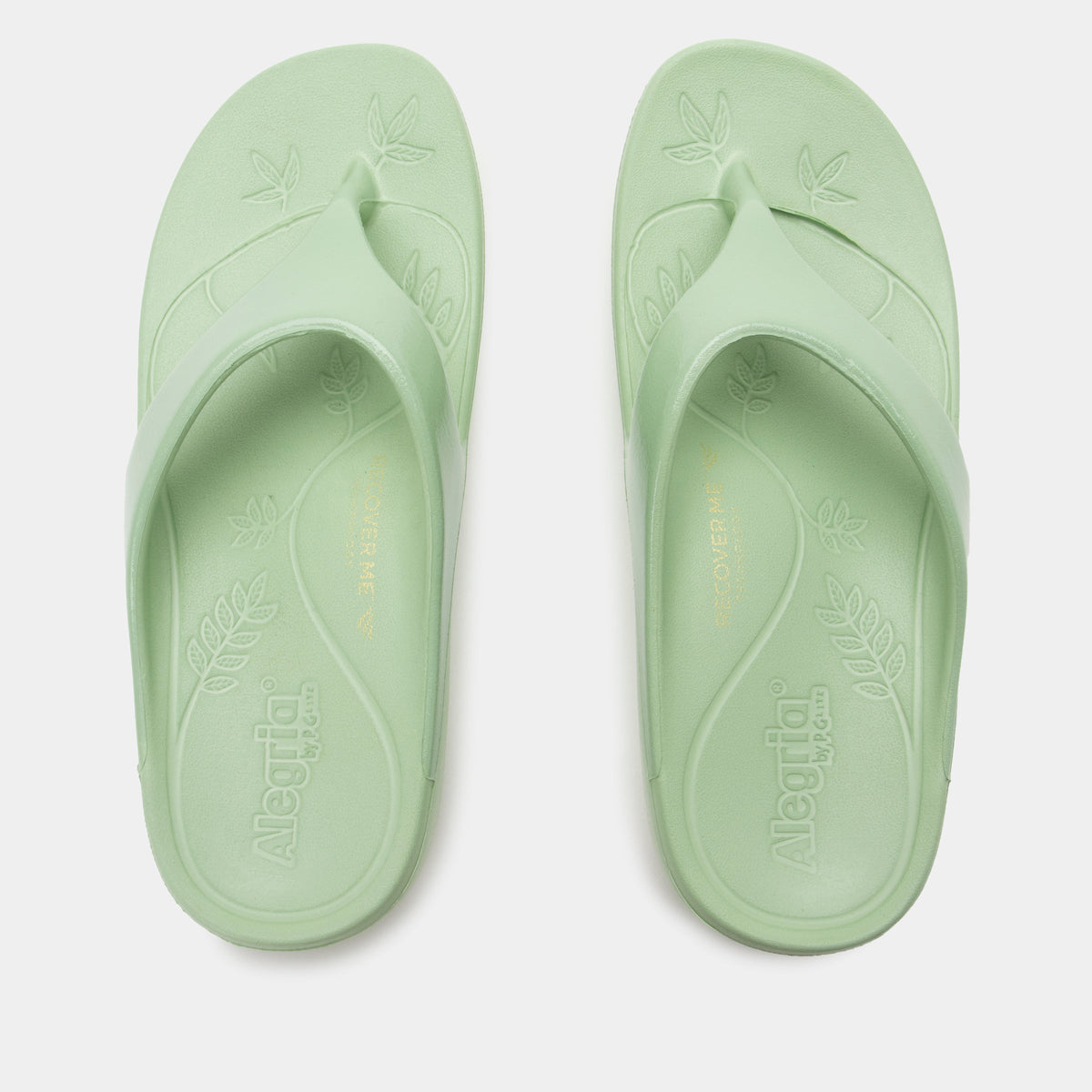 Ode Mint Gloss Sandal | Alegria Shoes