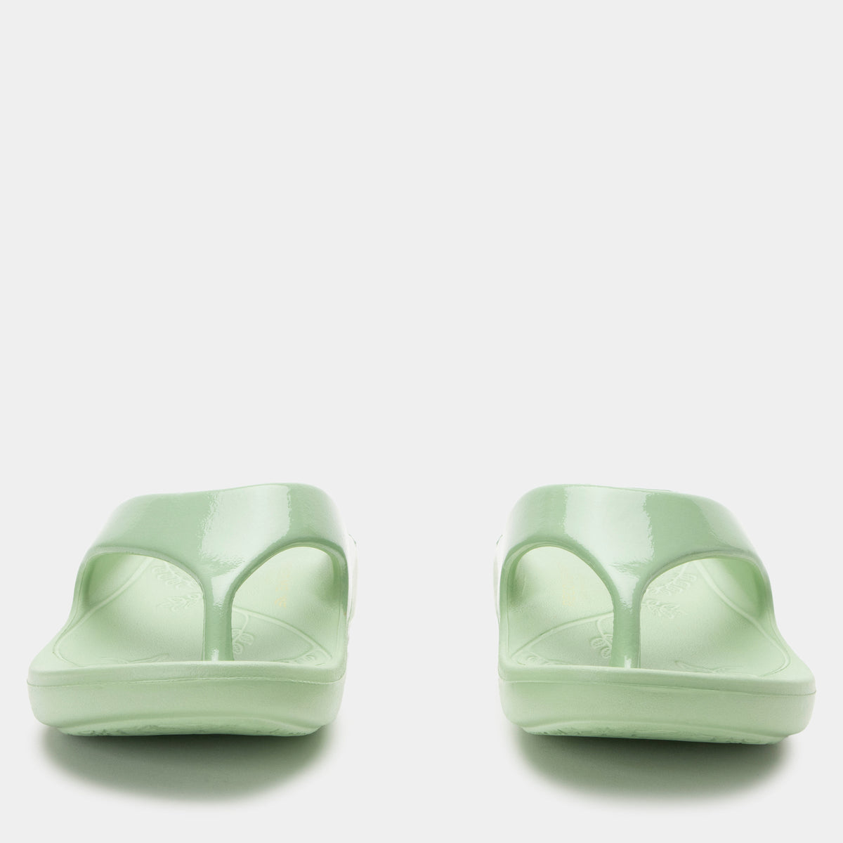 Ode Mint Gloss Sandal | Alegria Shoes