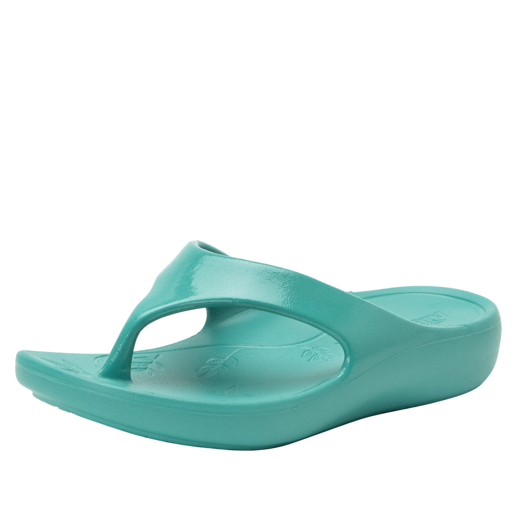 Ode Aqua Gloss EVA flip-flop sandal on recovery rocker outsole - ODE-7454_S1