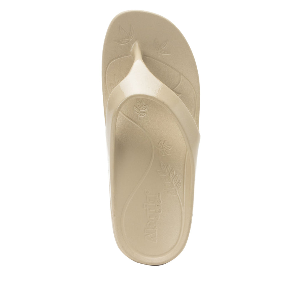 Ode Sand Gloss EVA flip-flop sandal on recovery rocker outsole - ODE-7456_S5