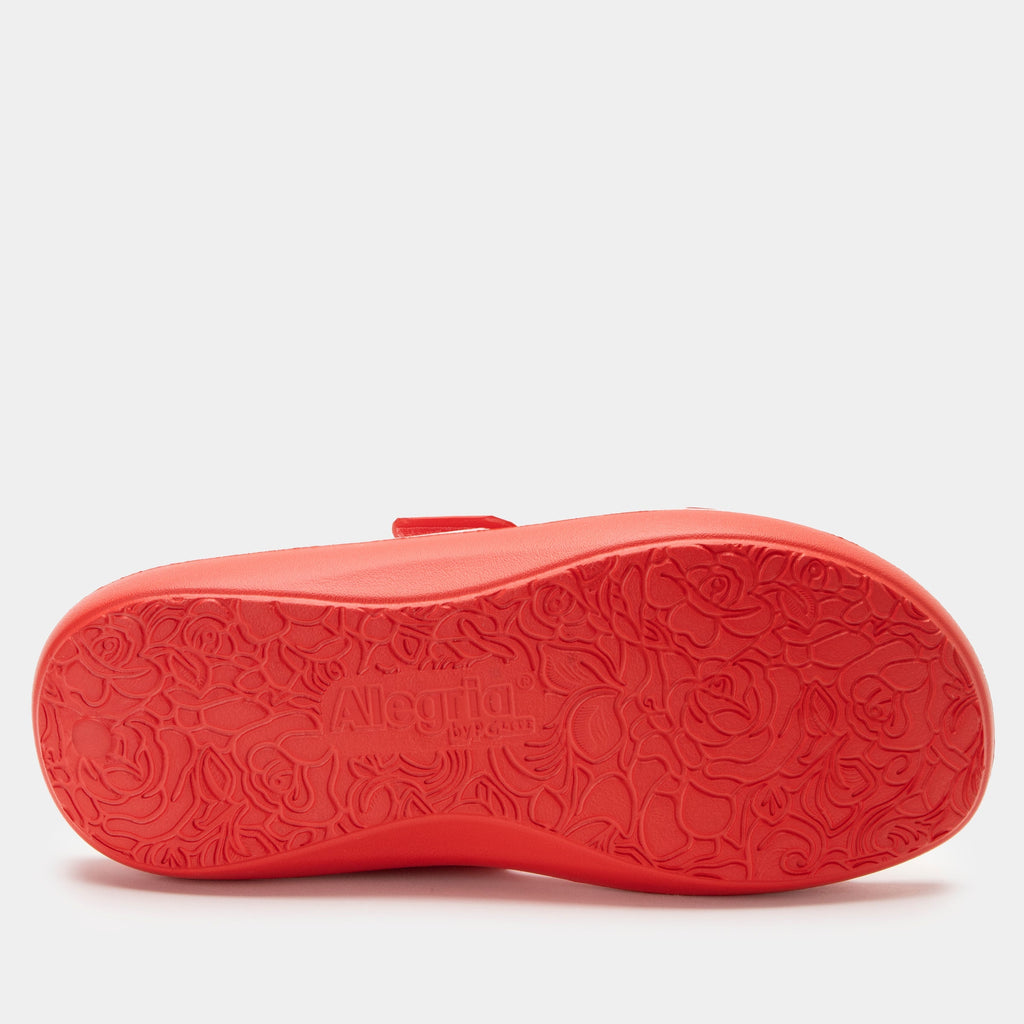 Orbyt Coral Gloss Sandal | Alegria Shoes