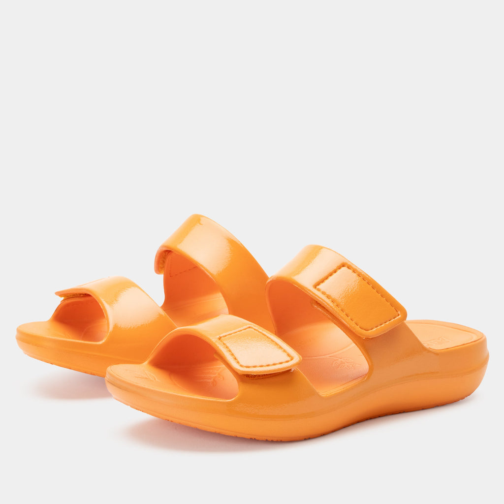 Orbyt Sherbet Gloss Sandal | Alegria Shoes