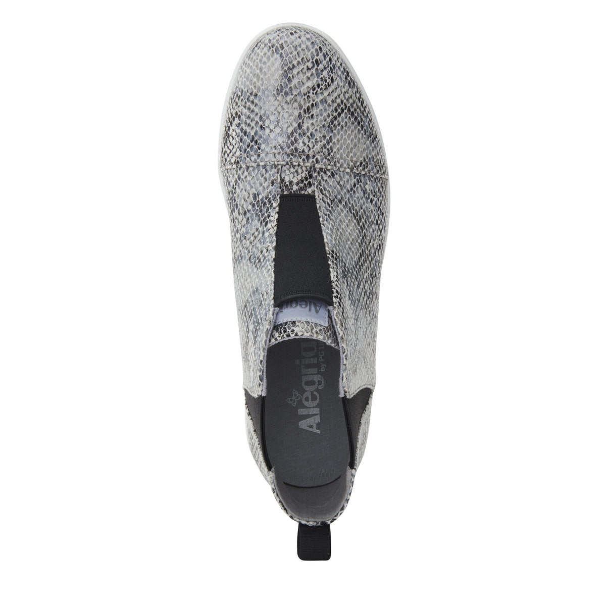 Parker Grey Snake Bootie | Alegria Shoes