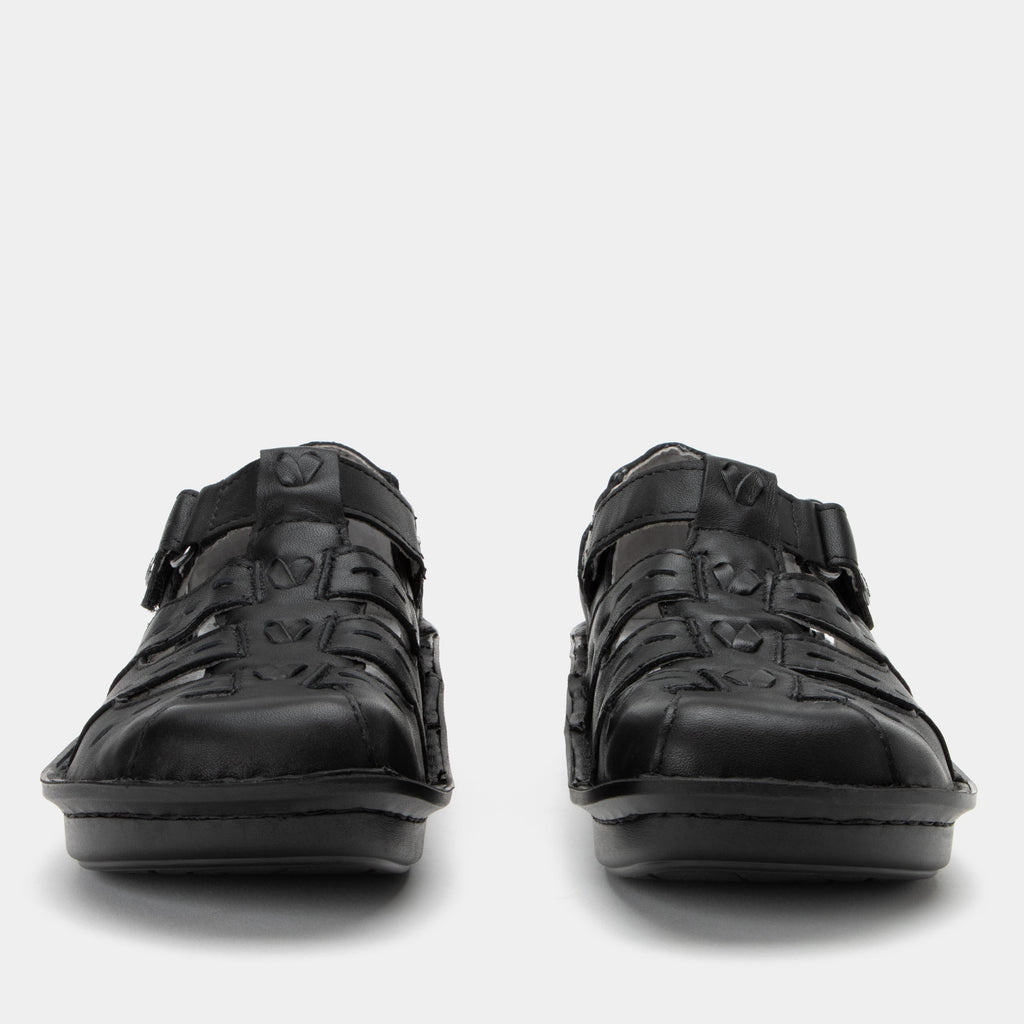 Pesca Black Butter Sandal | Alegria Shoes