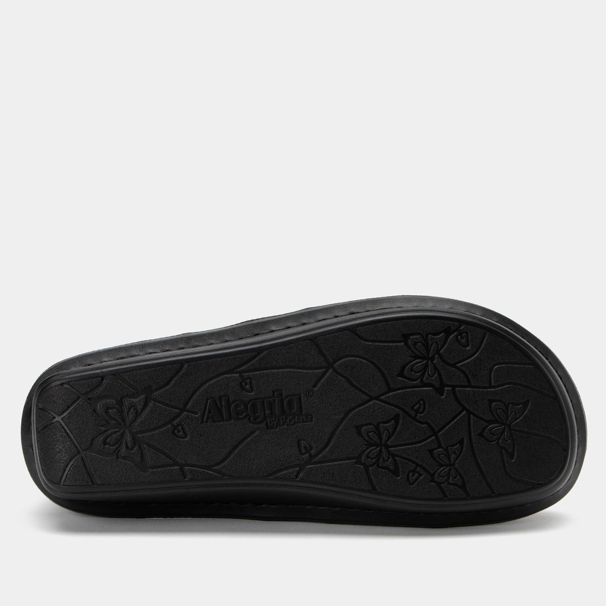 Pesca Black Butter Sandal | Alegria Shoes