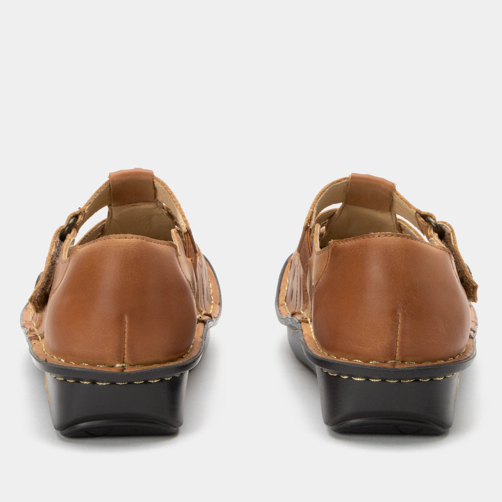 Pesca Cognac Sandal | Alegria Shoes